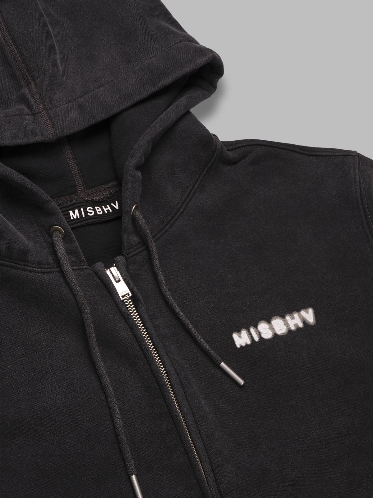 community zipped hoodie small fit 251W200- BK MISBHV 