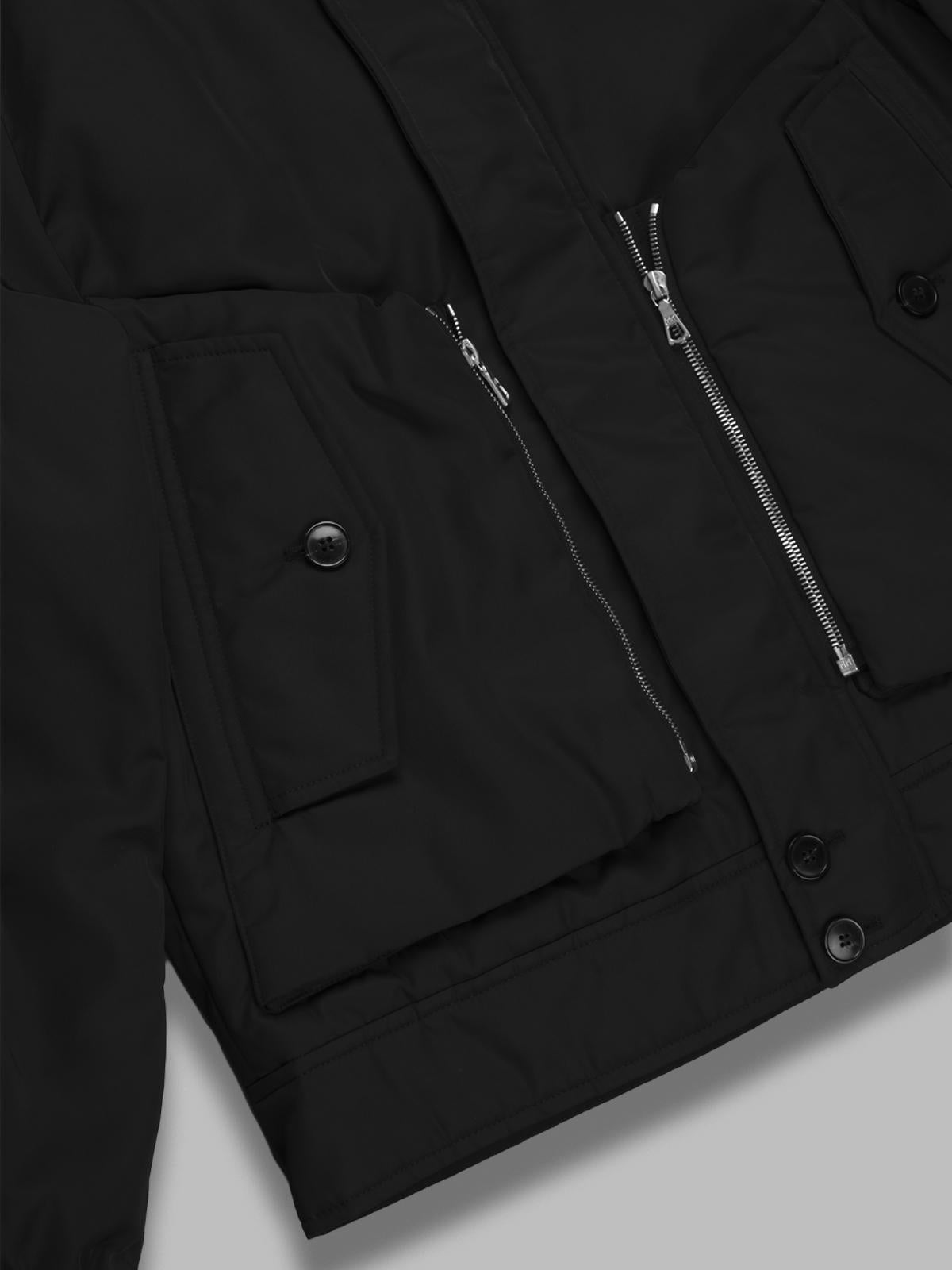 venice 2173 m.w. jacket black 020565-2173- 900 DRIES VAN NOTEN 