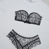 trompe l'oeil tall tee VAQ11T018- WHT VAQUERA 