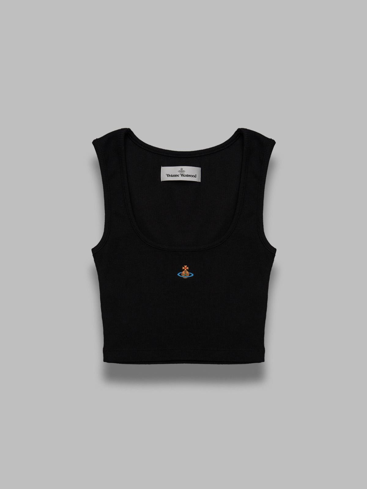 cropped rib vest 1G010011-J009C- N401 VIVIENNE WESTWOOD 