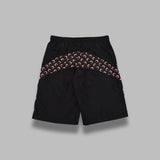moon printed swimwear boardshorts MSW003ACWOV0088- BK99 MARINE SERRE 
