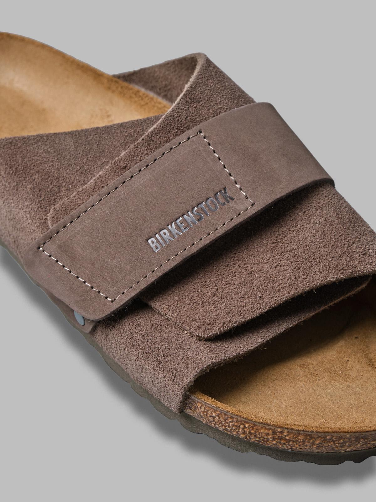 kyoto concrete gray, suede leather/nubuck - calz. s 1029138 GR BIRKENSTOCK 