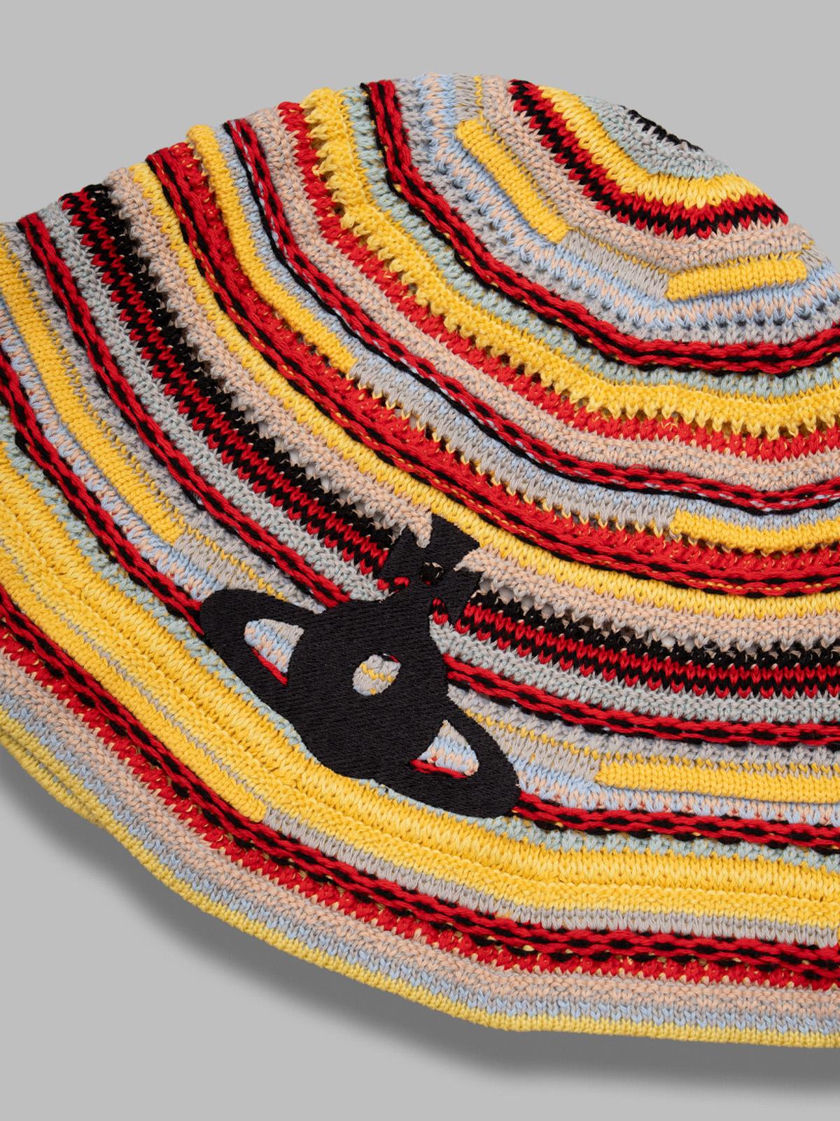 knitted bucket hat 8102002X-K007G- O401 VIVIENNE WESTWOOD 