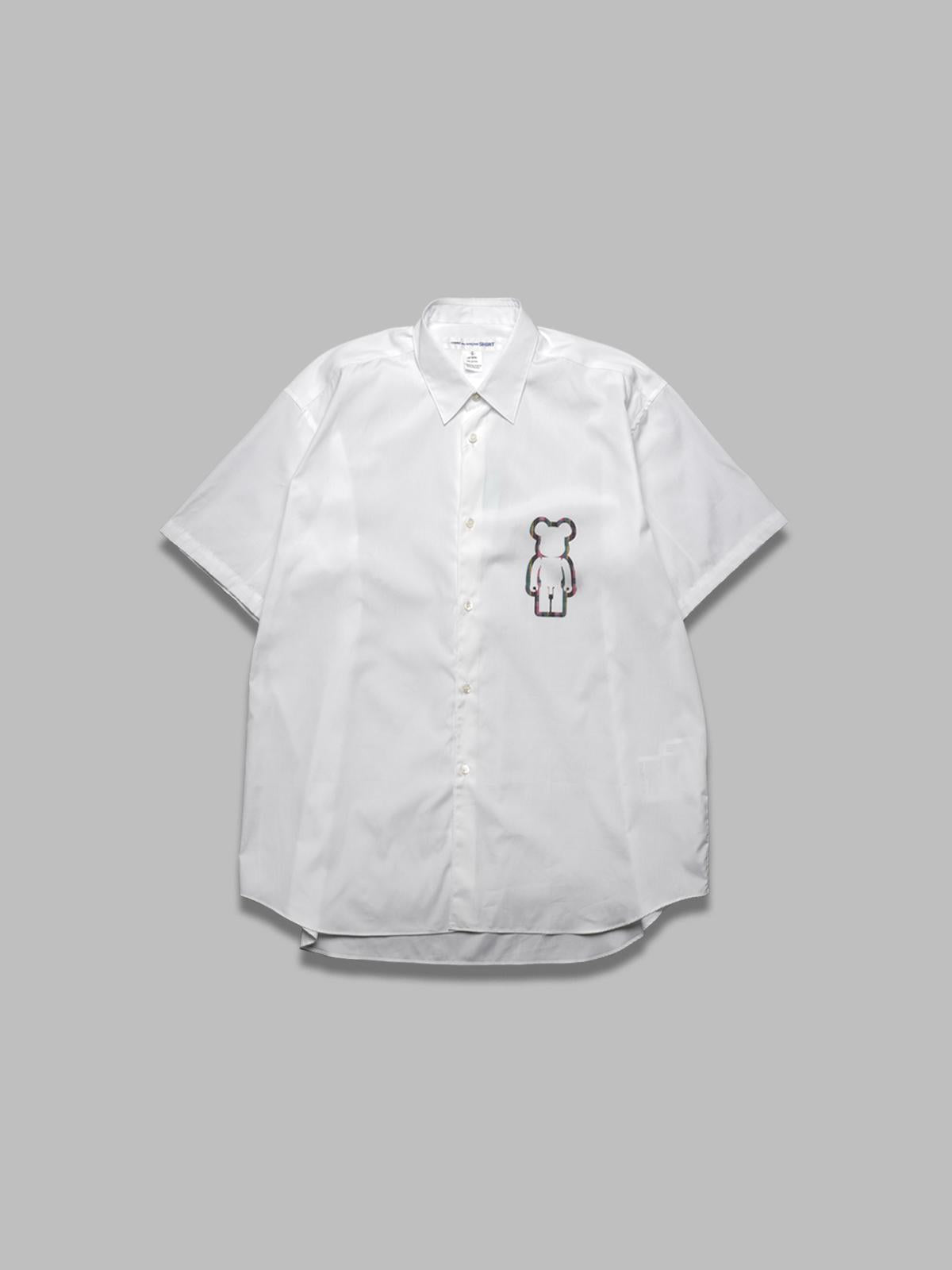 men's shirt woven FO-B038-S25- WHT COMME DES GARÇONS SHIRT 