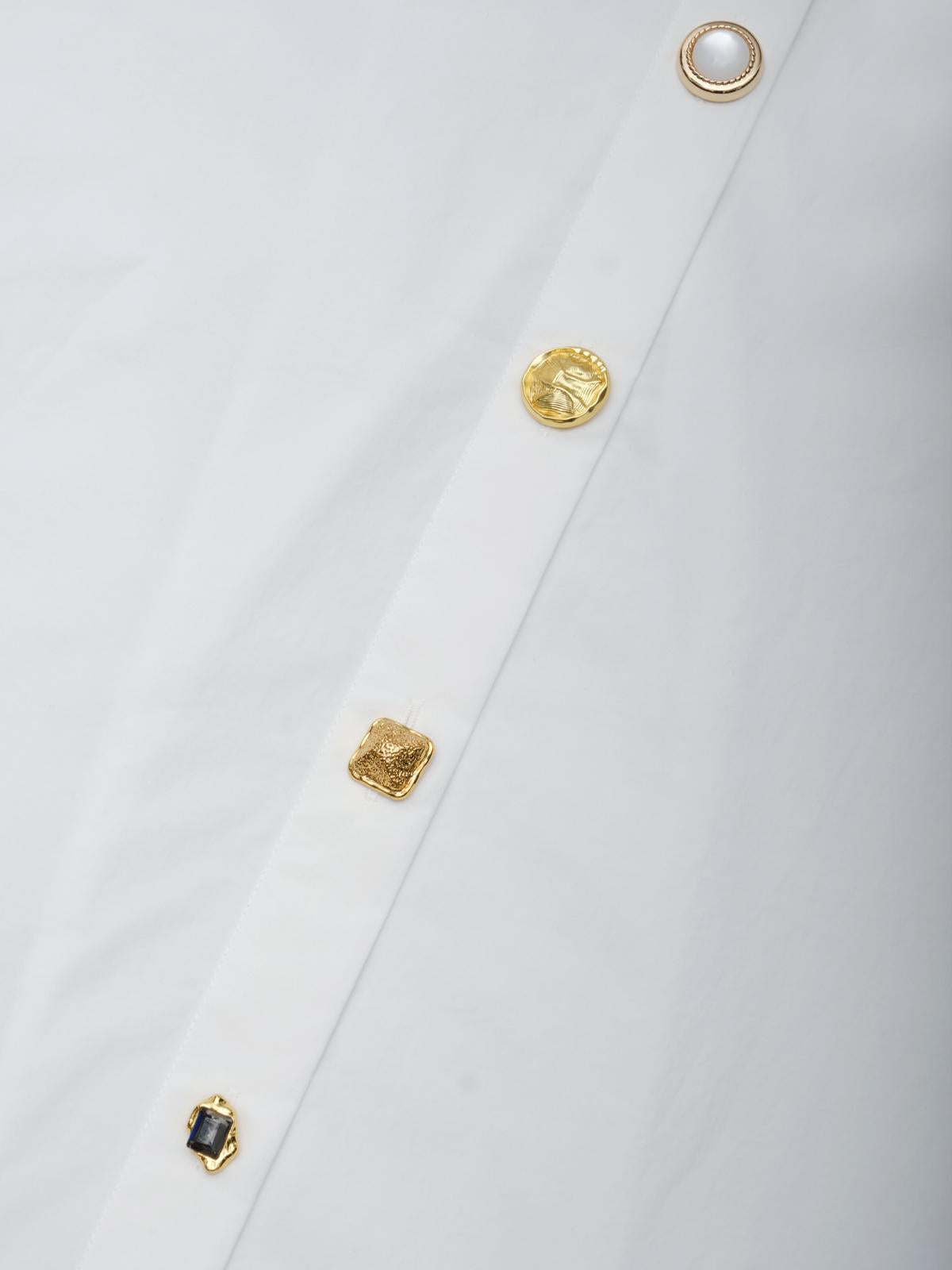 jomato pointy collar shirt JOMATO- WH00 ESSENTIEL ANTWERP 