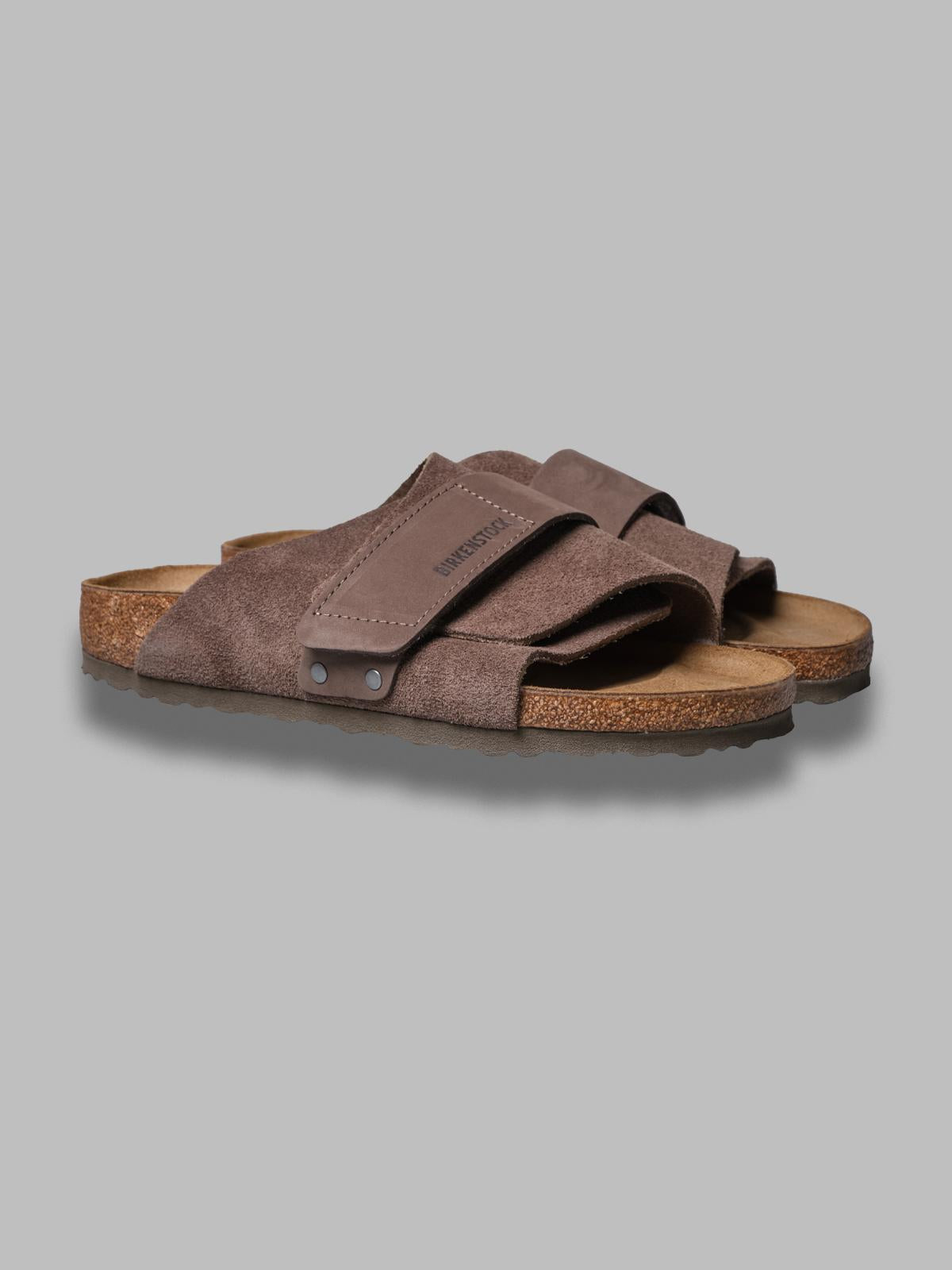 kyoto concrete gray, suede leather/nubuck - calz. s 1029138 GR BIRKENSTOCK 