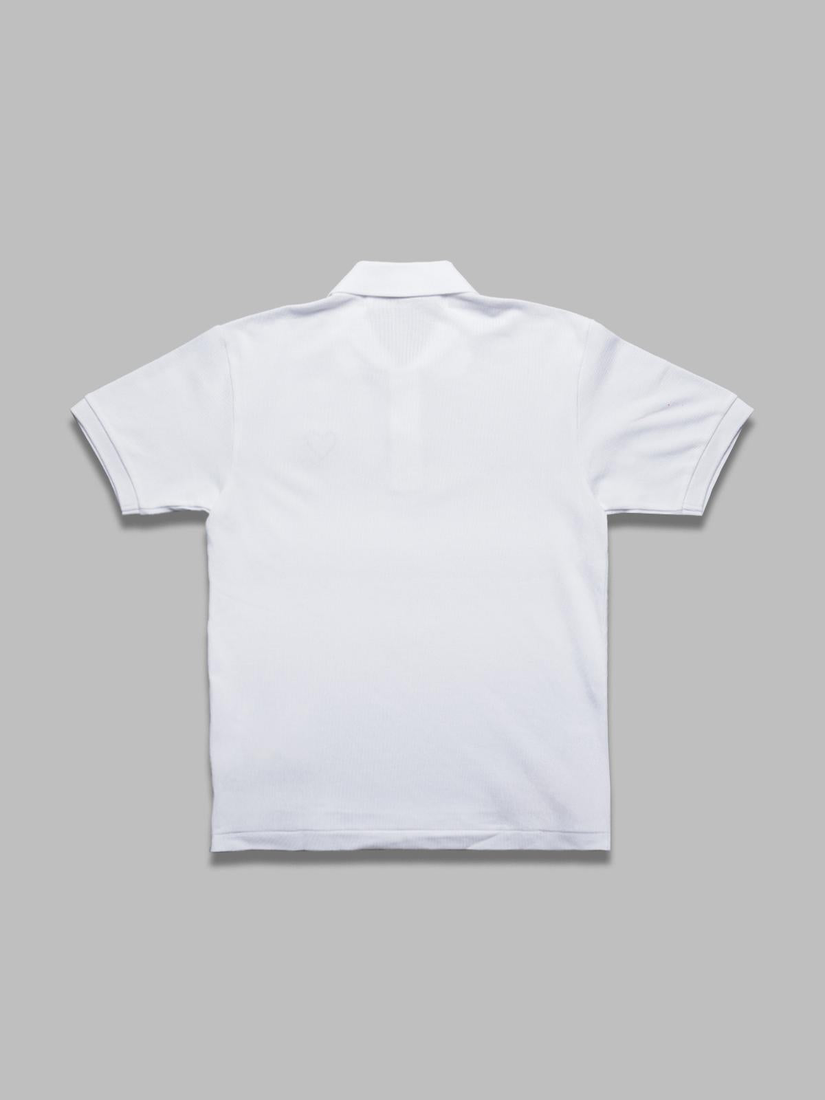 COMME DES GARÇONS PLAY AX-T066-051-WHT