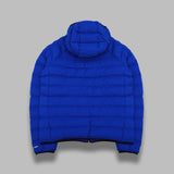 m rmst down hoodie - 20d x 20d 148 g/m² 83% nylon, 17% elastane woven with non-pfc durable water-repellent NF0A7UQA 40S1 THE NORTH FACE 