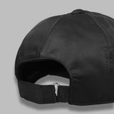 satin nylon baseball cap UHG066ACWOV0081- BK99 MARINE SERRE 