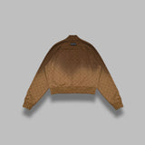 faded moon zipped sweater UJA081ACJER0073- BG40 MARINE SERRE 
