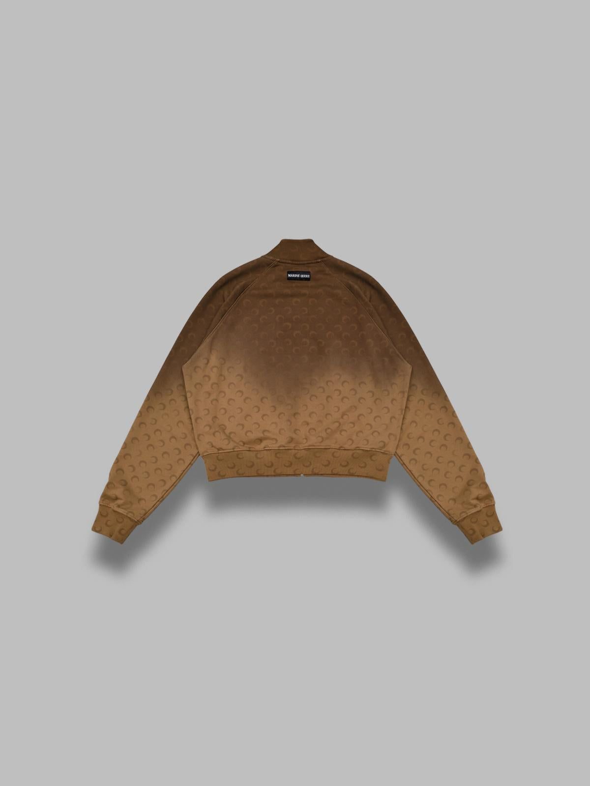 faded moon zipped sweater UJA081ACJER0073- BG40 MARINE SERRE 