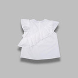 joojoo ruffle top JOOJOO- WH00 ESSENTIEL ANTWERP 