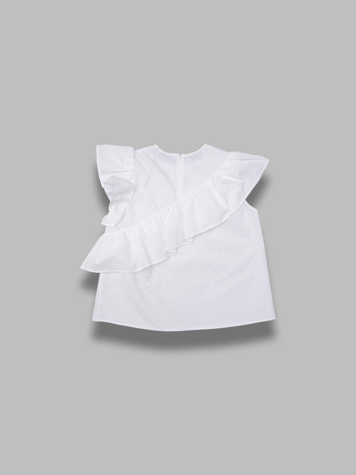 joojoo ruffle top JOOJOO- WH00 ESSENTIEL ANTWERP 