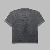 bleached tee A14TS622- BK MAISON MIHARA YASUHIRO 