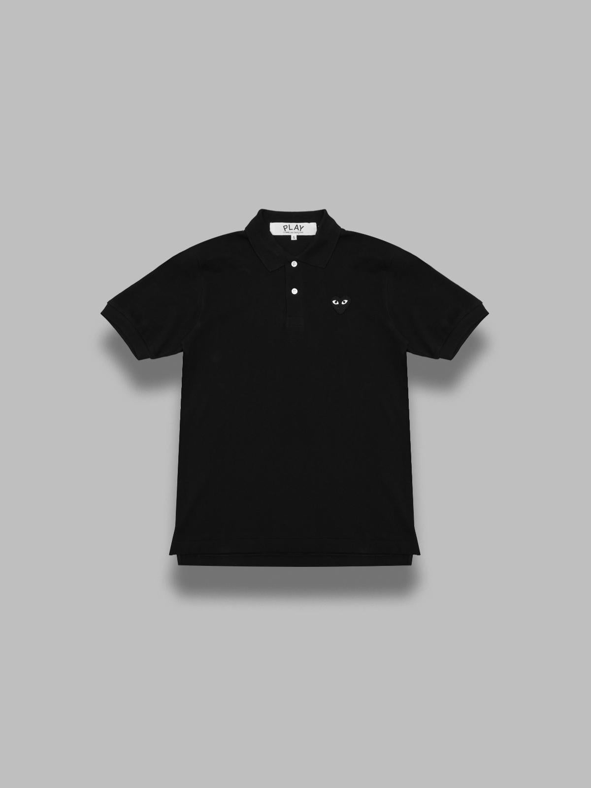 t-shirt black emblem knit AX-T066-051- BK COMME DES GARÇONS PLAY 