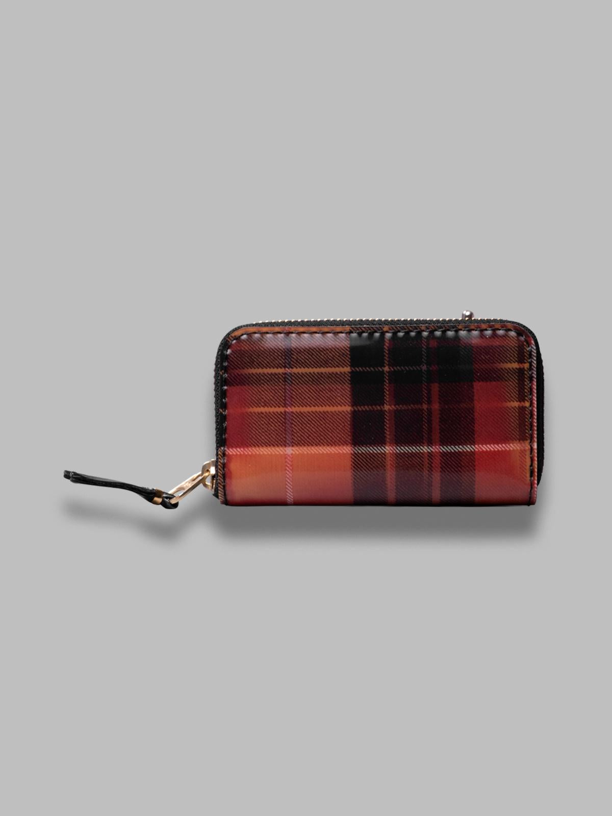 wallet / lenticular tartan - 100% tpu in: 100%cowhide made in spain SA410XLT RY COMME DES GARÇONS WALLET 