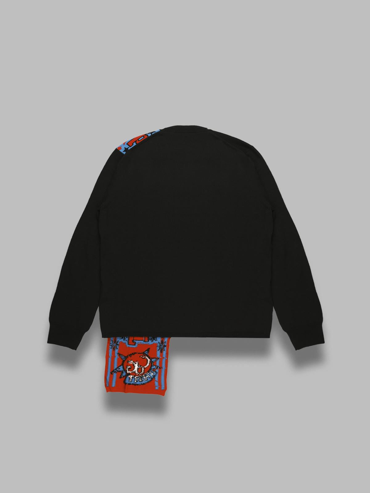 knitted shirt FP-N004-W25- BK COMME DES GARÇONS SHIRT 