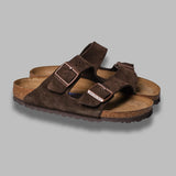 arizona sfb mocca, suede leather - calz. s 951313 MC BIRKENSTOCK 