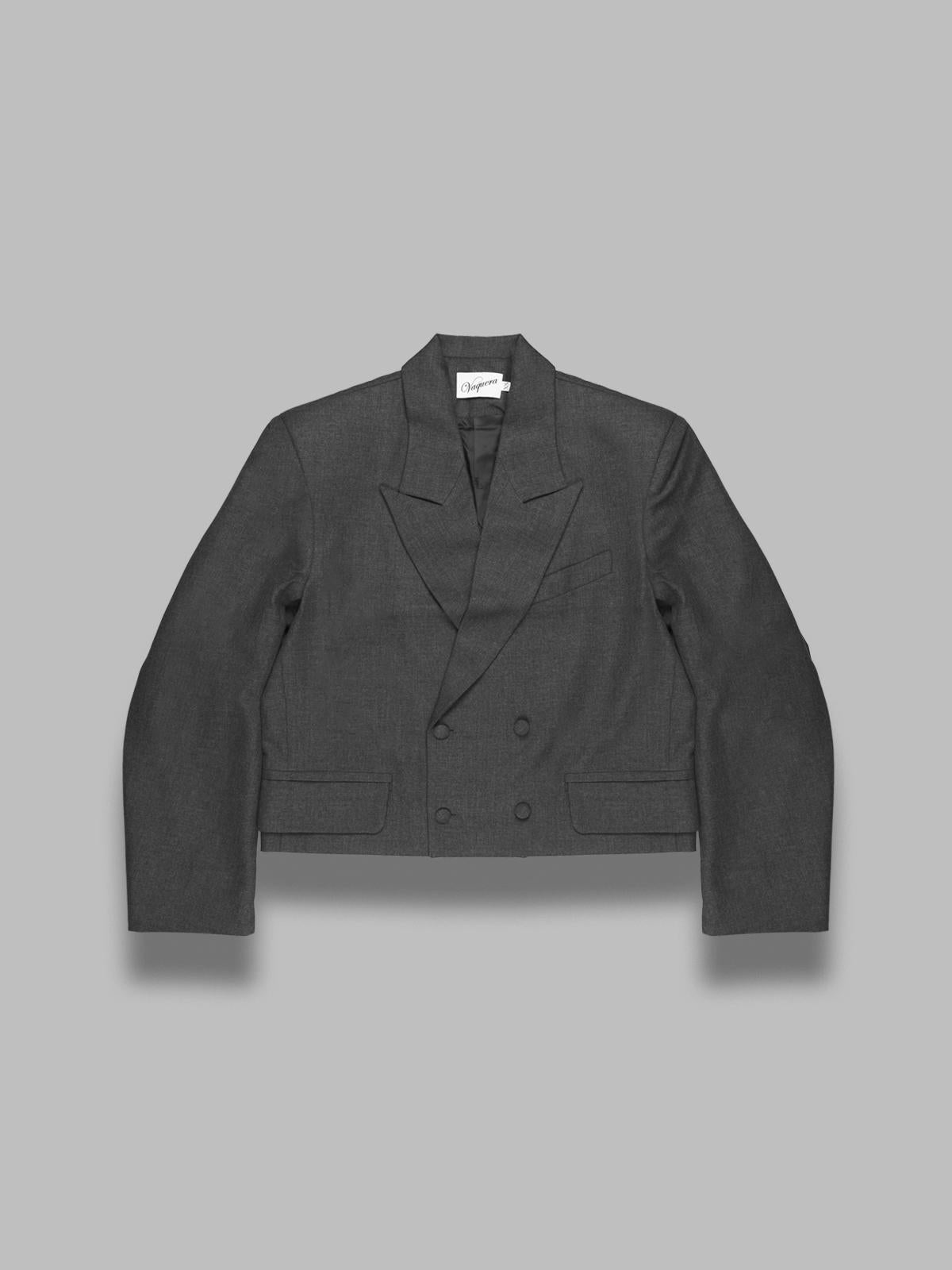 slouchy blazer VAQ10J008- DGY VAQUERA 