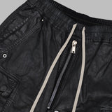 cargo bela denim shorts DU01F4369-DBK- 09 RICK OWENS DRKSHDW 