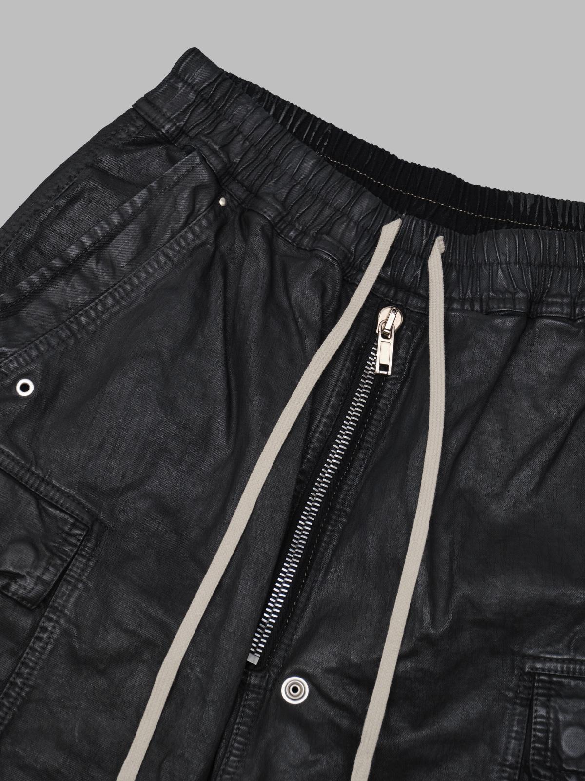 cargo bela denim shorts DU01F4369-DBK- 09 RICK OWENS DRKSHDW 