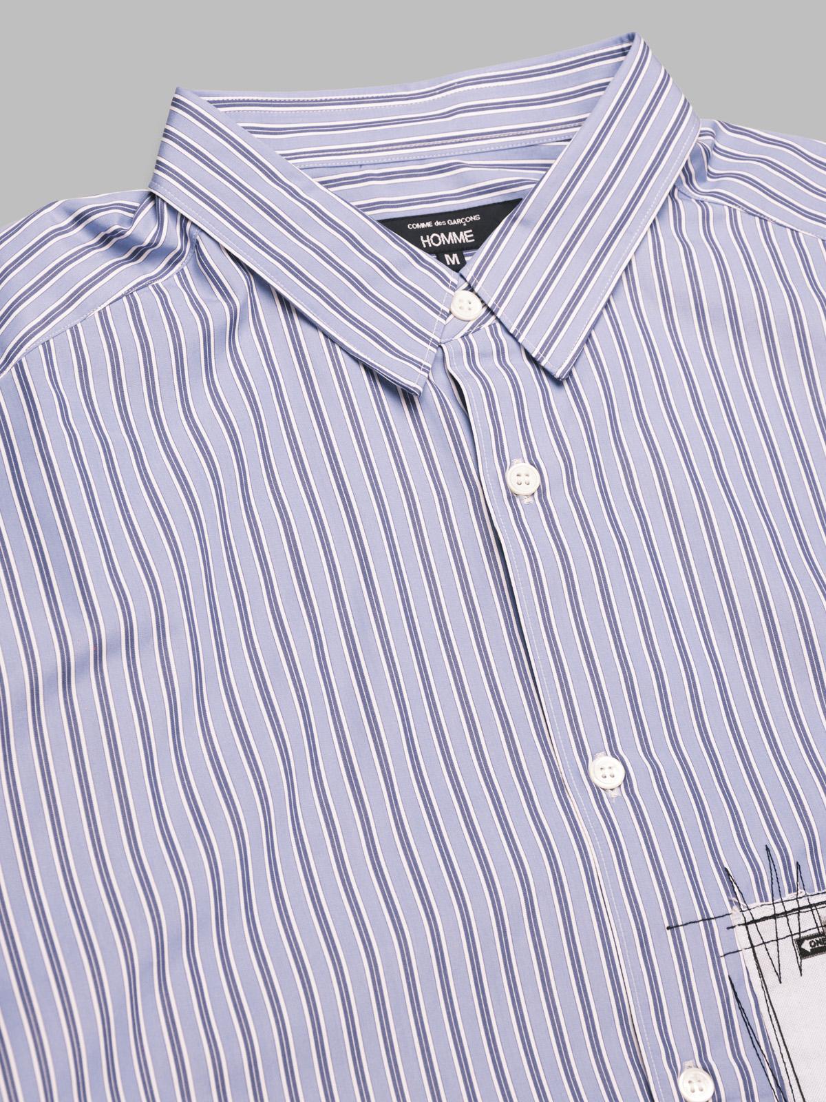 men's shirt HP-B009-W25- BLWH COMME DES GARÇONS HOMME 