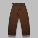 twisted belted pants PA326-LD1068- BR423 LEMAIRE 