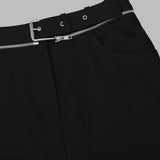 zip off skirt VAQ11S001- BK VAQUERA 
