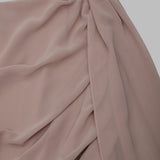 chiffon draped skirt 115521816-BCR1044- 816 ROTATE 