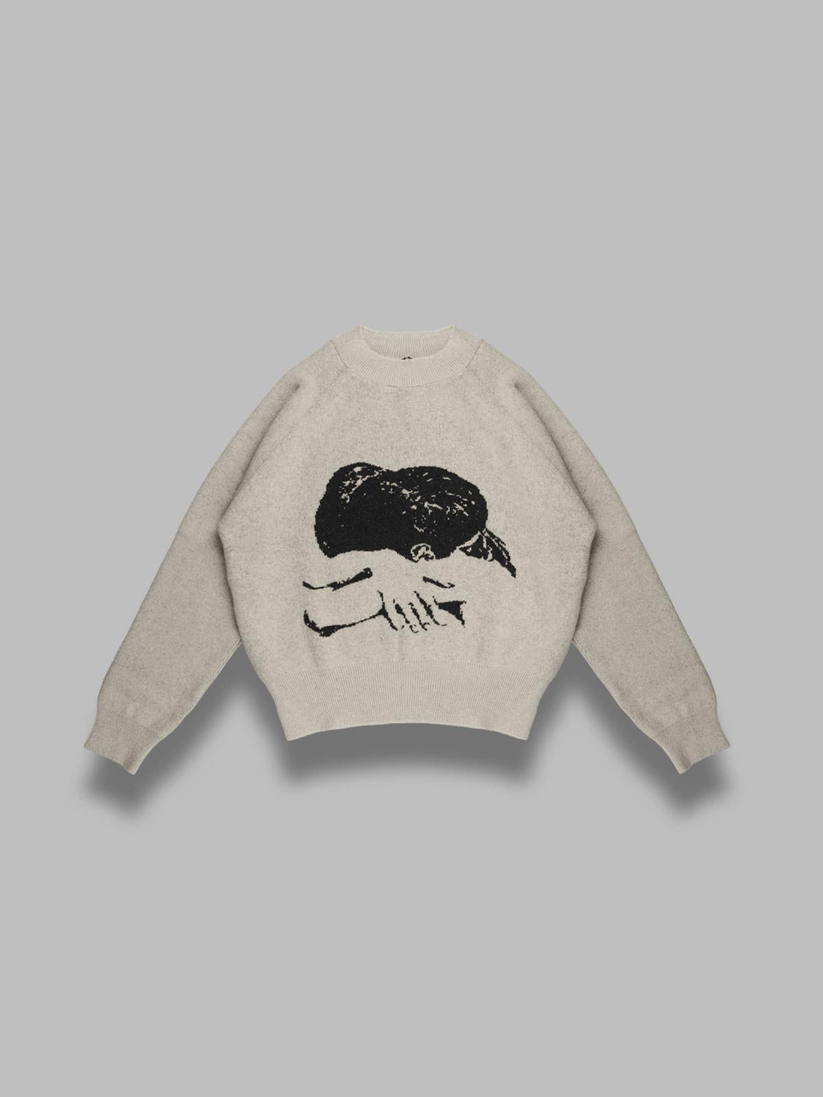 your warm embrace sweater AW25KNW0301- BG CARNE BOLLENTE 