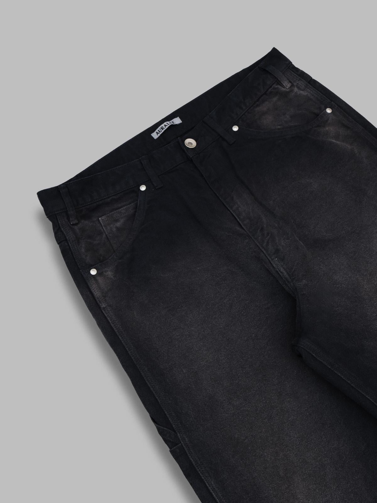 product dyed organic cotton duck painter pants A25AP03CD- FB AURALEE 