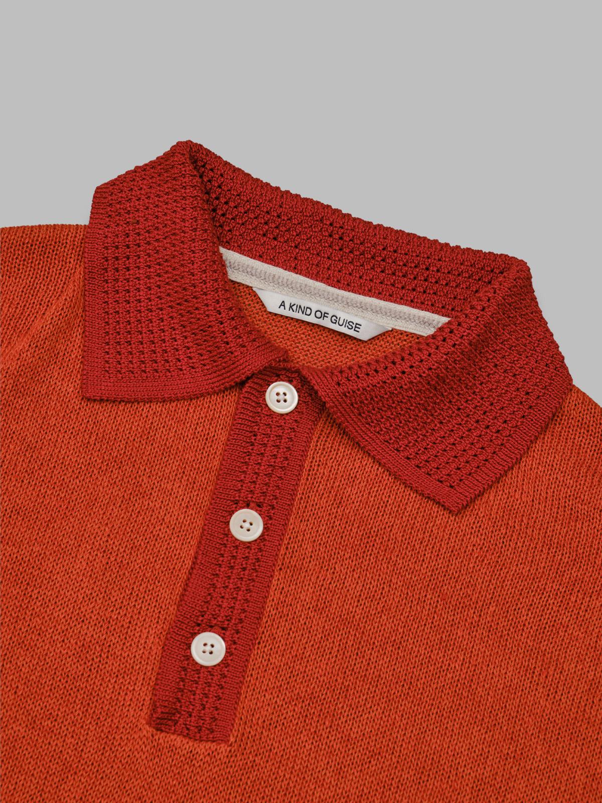 basin knit polo 585-15503- 206 A KIND OF GUISE 