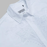 hoofd lace paneled shirt