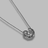 serpent medallion necklace F25-NE004- S PANCONESI 