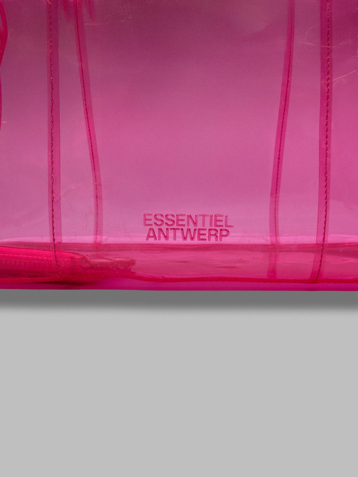jano transparent shopper bag JANO- FB20 ESSENTIEL ANTWERP 