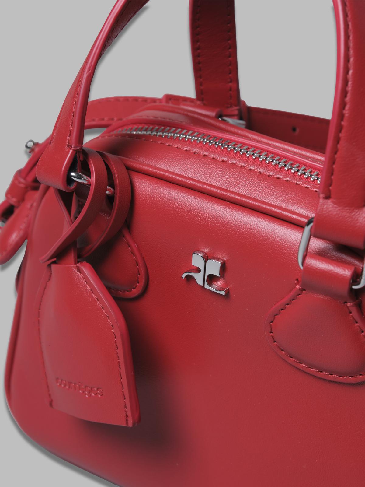 ac stud mini bowling bag 324GSA132CR0065 4015 COURRÈGES 
