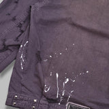1997 paint splatter canvas work jacket 260U133- GPT MISBHV 