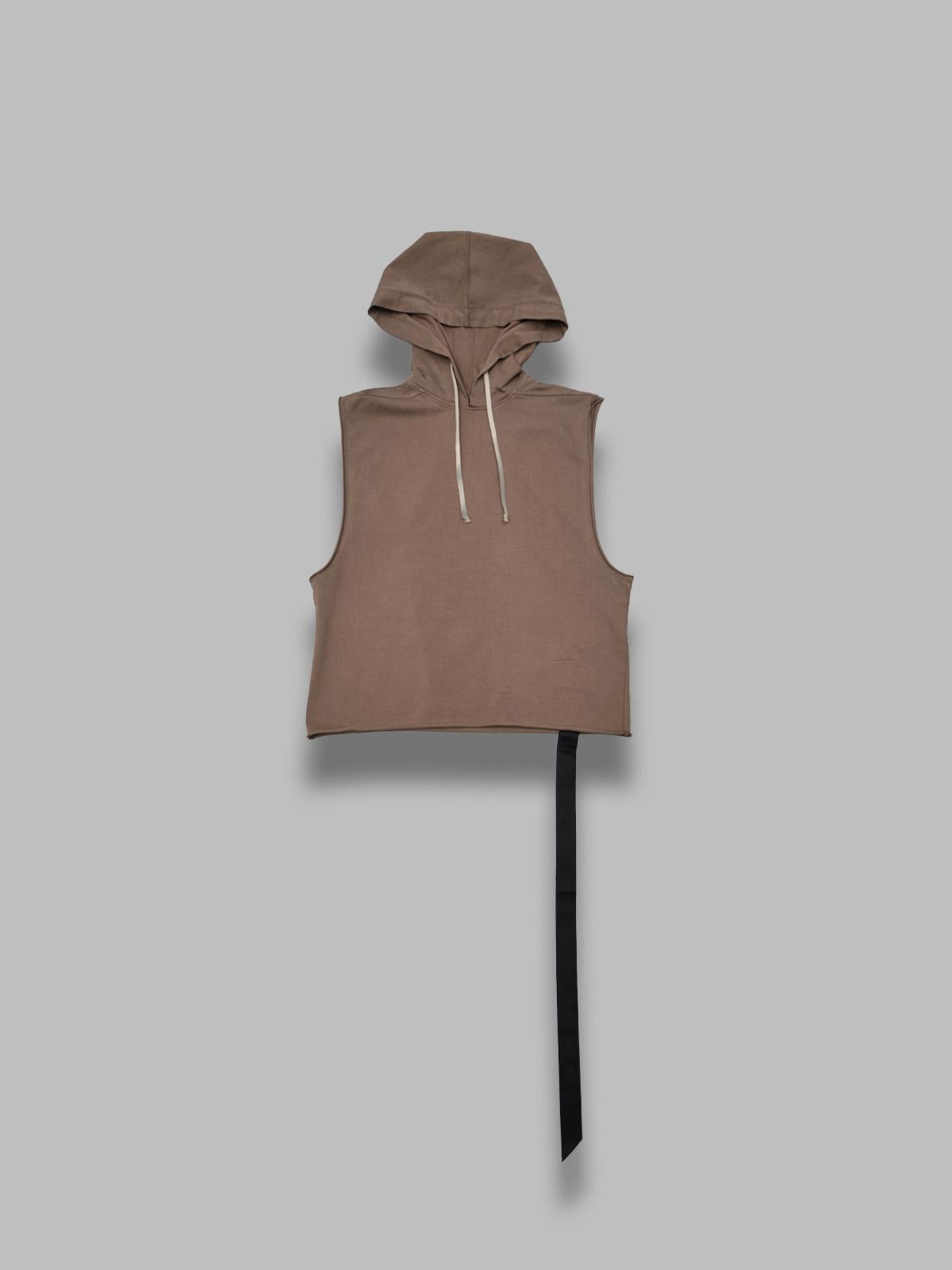 hooded tunic DU01F4165-RIGP- 34 RICK OWENS DRKSHDW 
