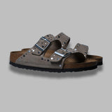 arizona rivet taupe, suede leather - calz. s 1029390 TP BIRKENSTOCK 