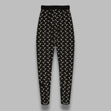 moon printed jersey leggings WPA111ACJER0001- IT99 MARINE SERRE 