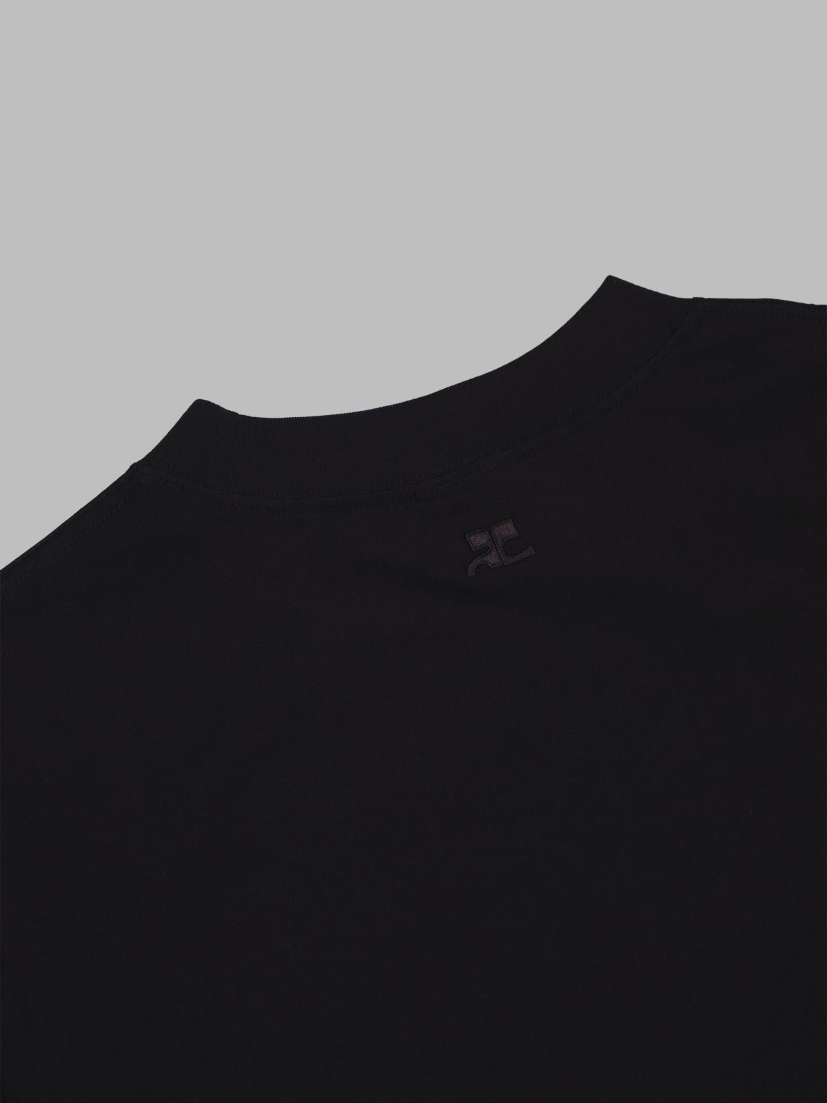 oversized printed t-shirt 325JTS203JS0240- 9999 COURRÈGES 