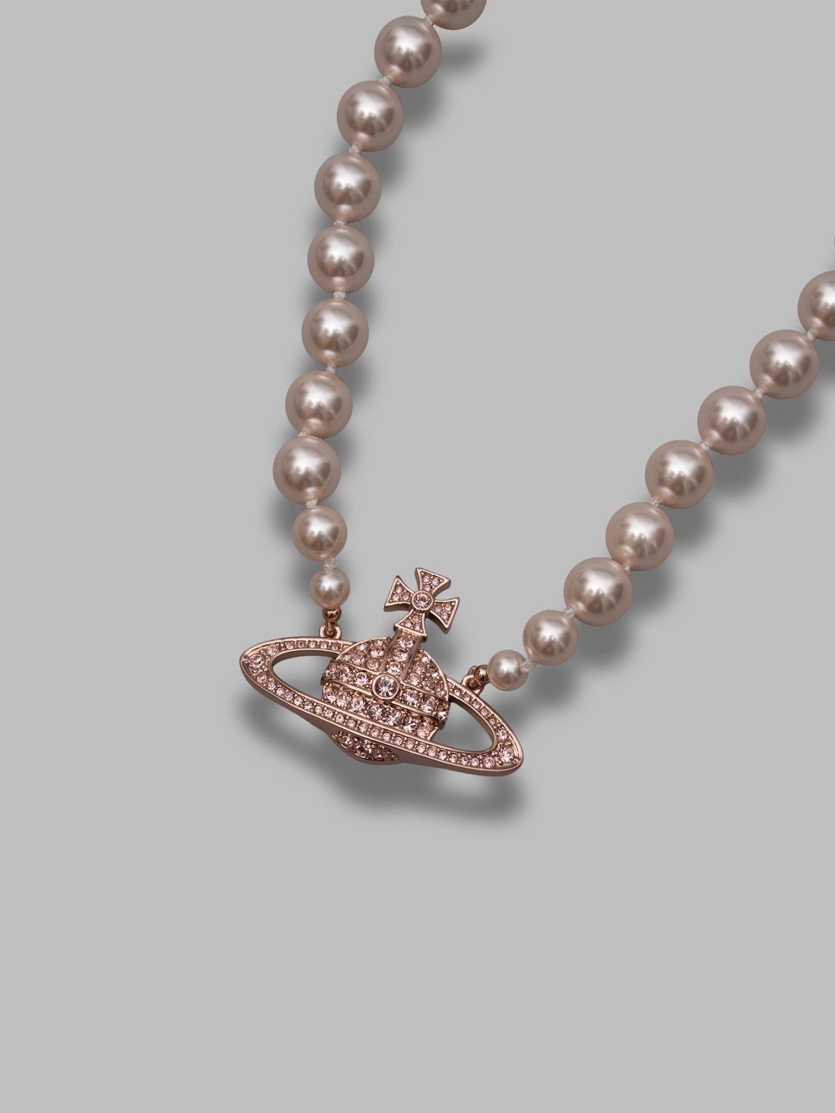 one row pearl bas relief 63010106-02G128-CN- G128 VIVIENNE WESTWOOD 