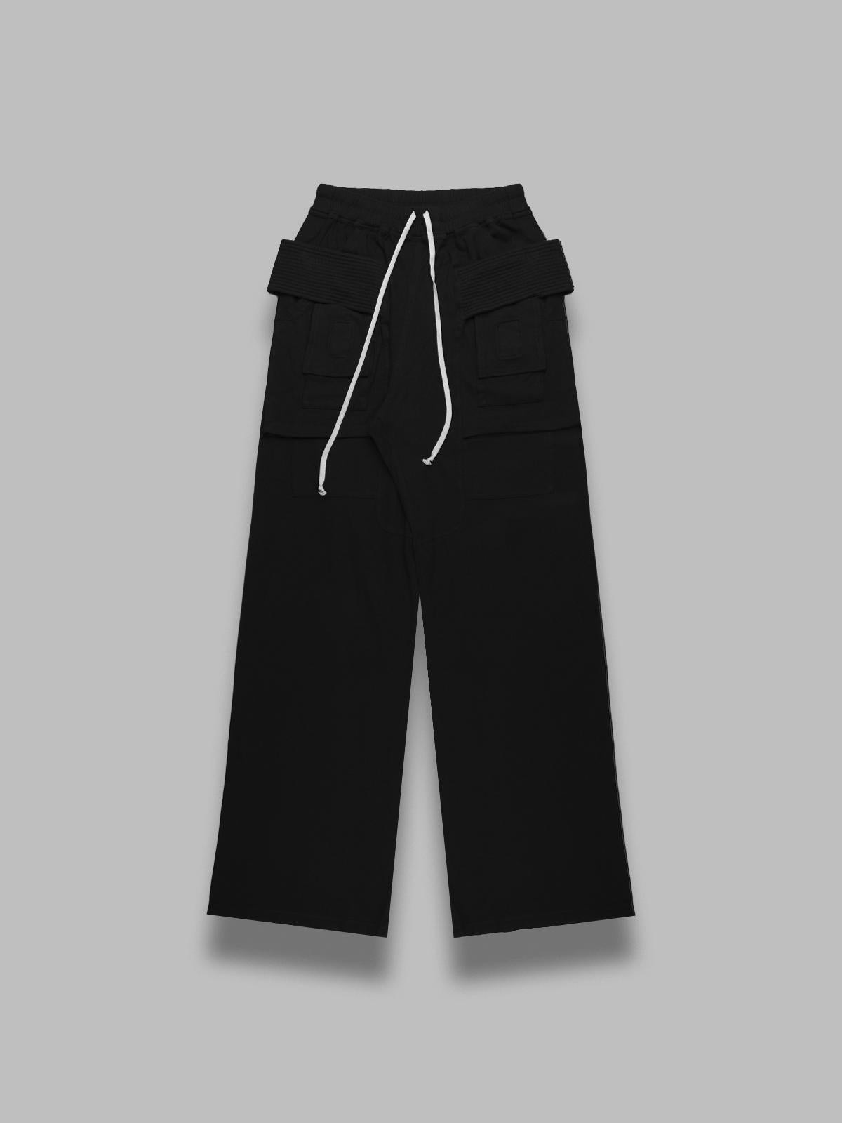 creatch wide cargo drawstring DU02E7394- JDB-09 RICK OWENS DRKSHDW 