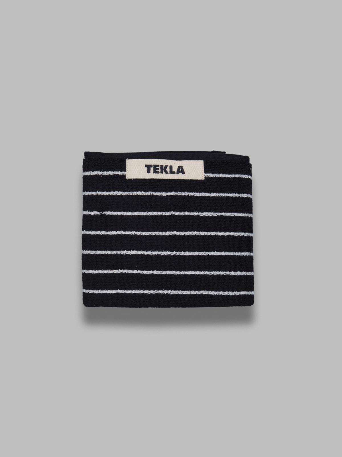 towel - black stripes TOWEL-30X50- BKS TEKLA 