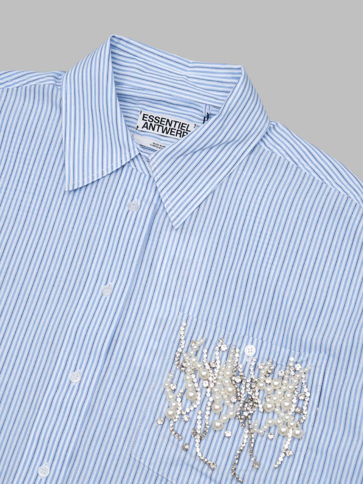 jommeke embellished shirt JOMMEKE- J1OW ESSENTIEL ANTWERP 