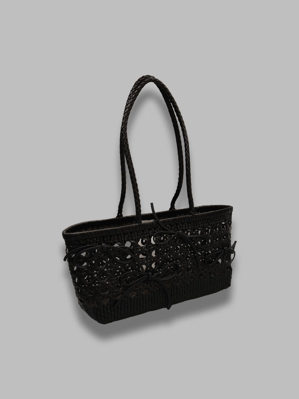 biscuit shoulder bag 25SB06006001- BK OSOI 