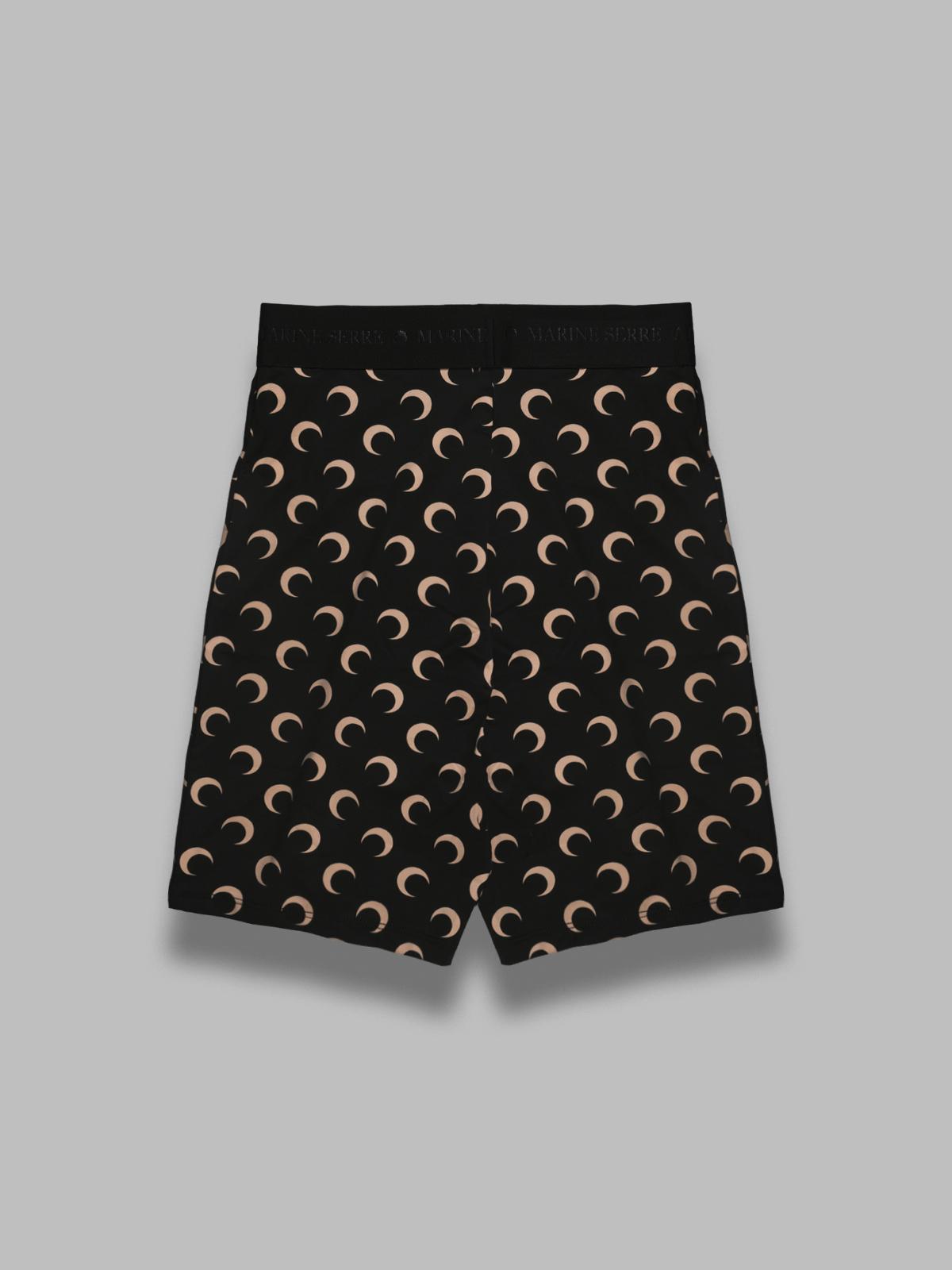 moon printed jersey biker shorts WSH007ACJER0001- IT99 MARINE SERRE 