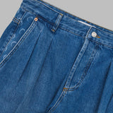 light blue denim straight jeans MPA094ACDEN0002- BL05 MARINE SERRE 