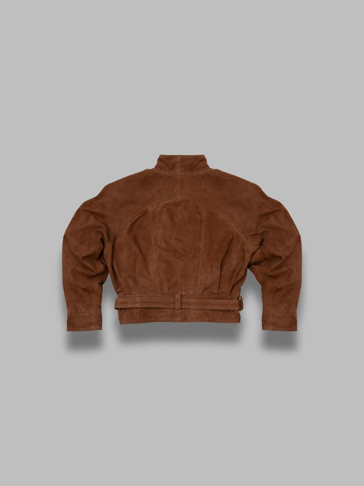 suede bomber jacket 115714249-BCR2200- 249 ROTATE 