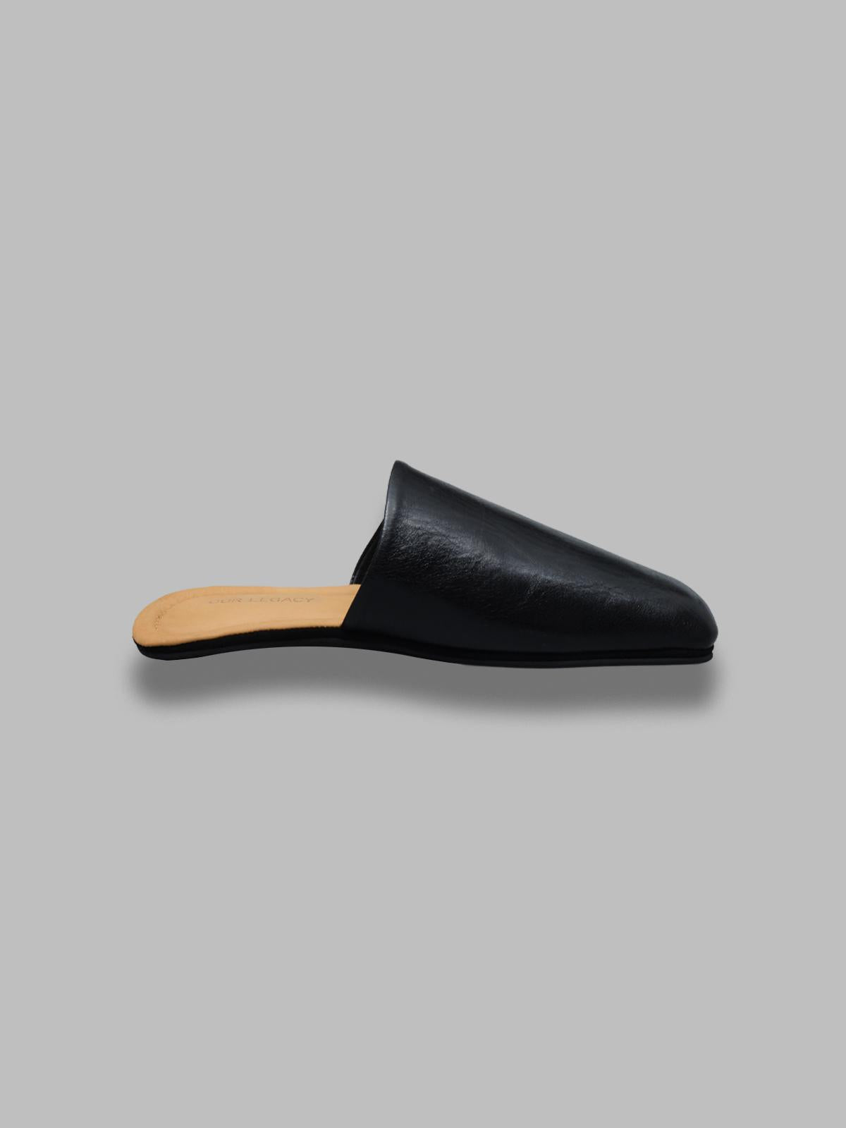 cigarr slipper A2257CSS- BK OUR LEGACY 